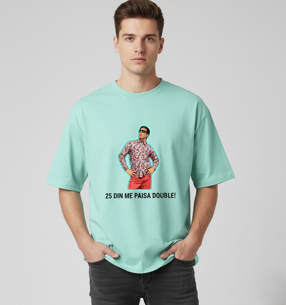 Raju Bhaiyeee Unisex Oversized T-Shirt