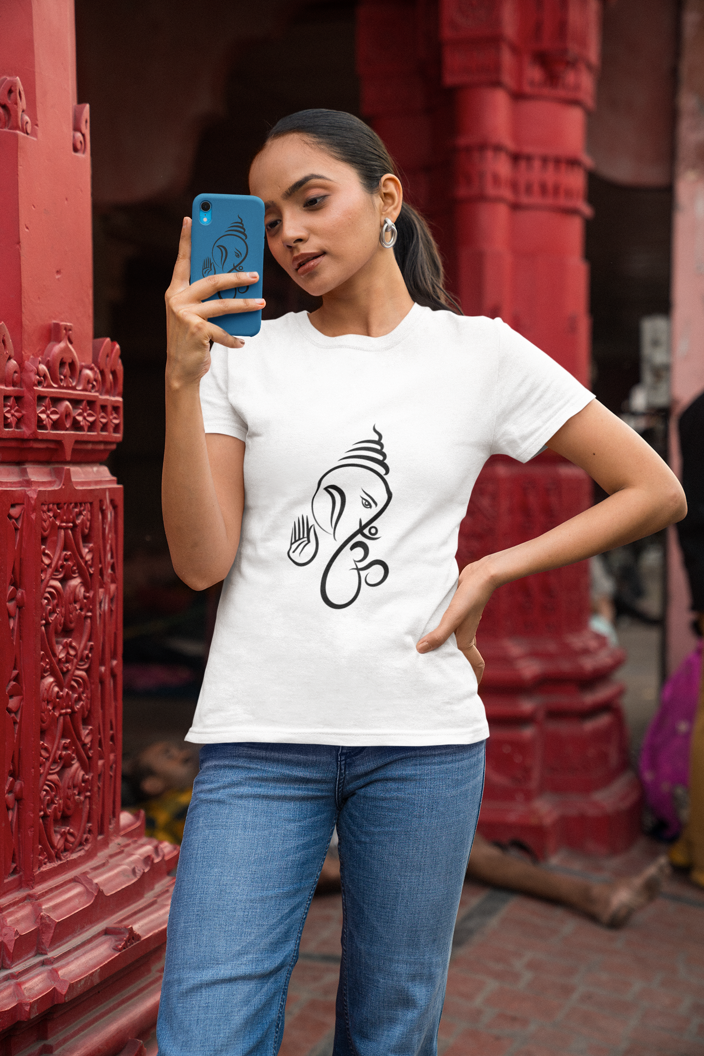 Shree Ganesha T-Shirt (Black)