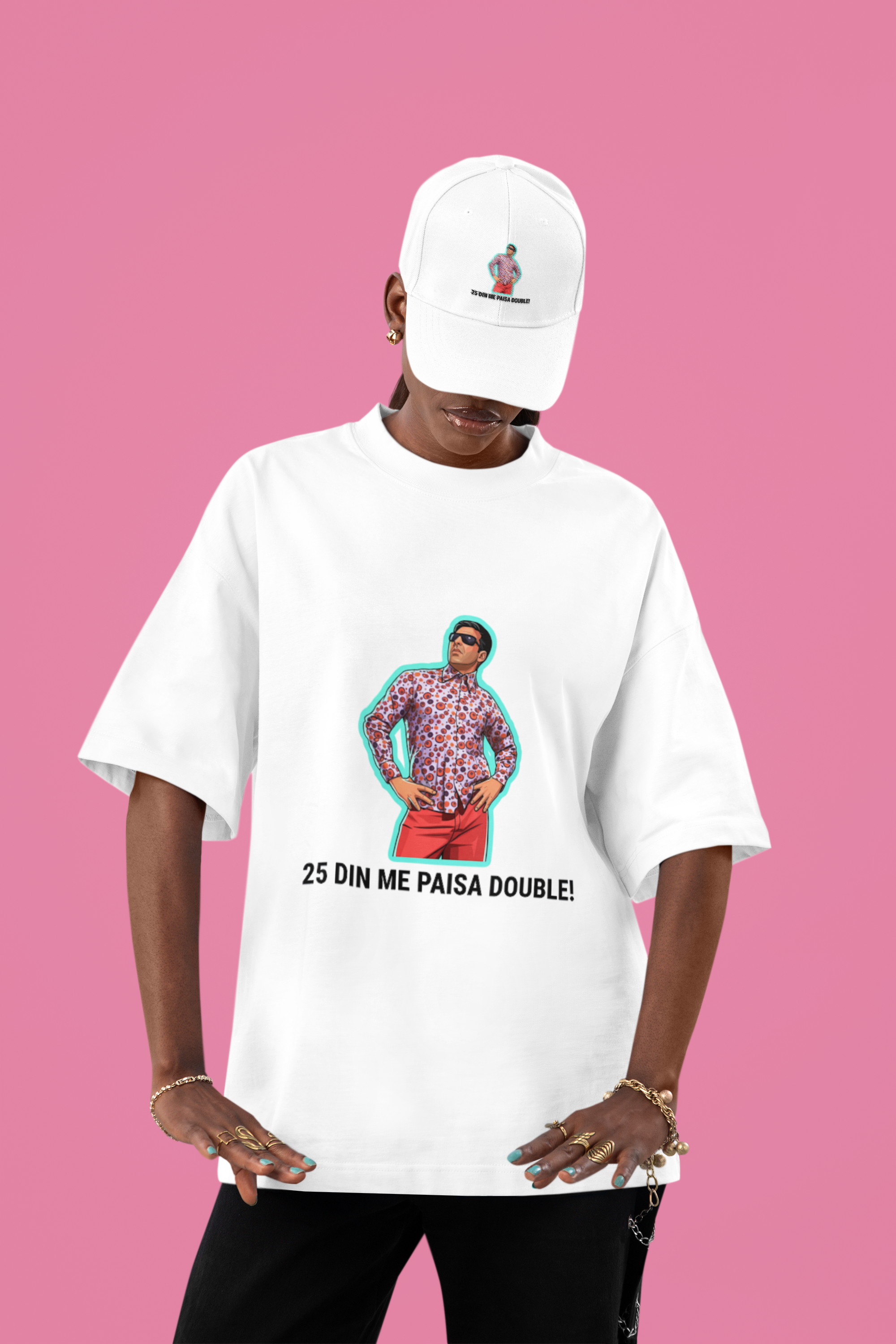 Raju Bhaiyeee Unisex Oversized T-Shirt
