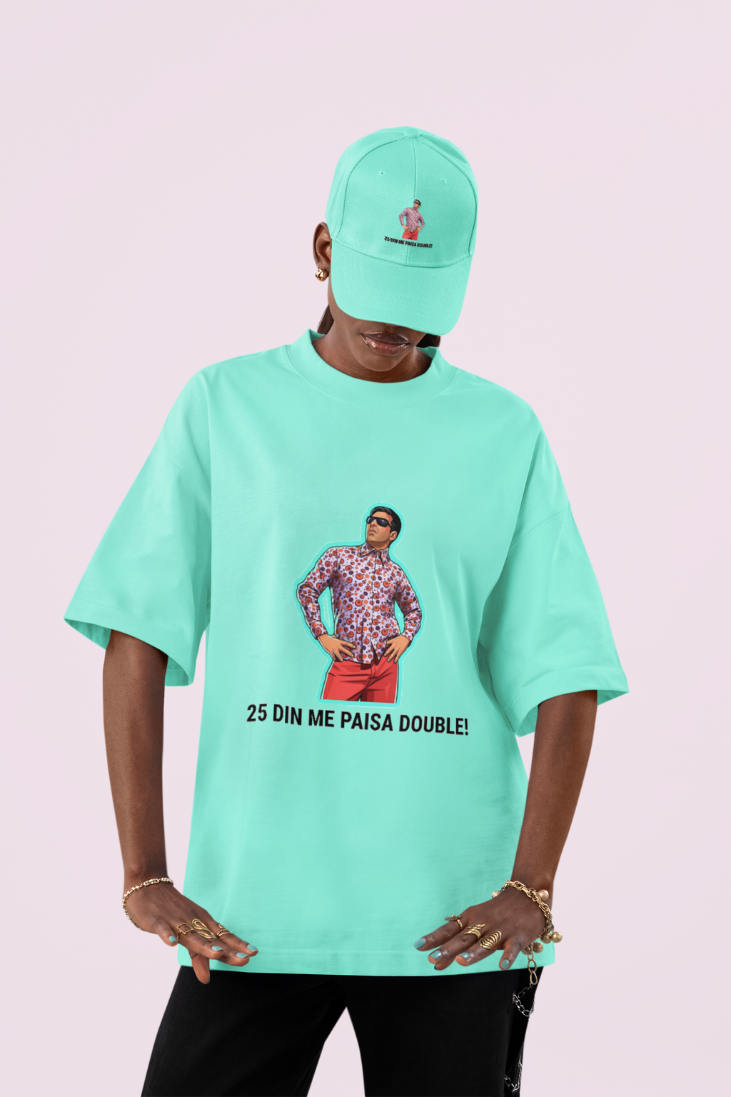 Raju Bhaiyeee Unisex Oversized T-Shirt