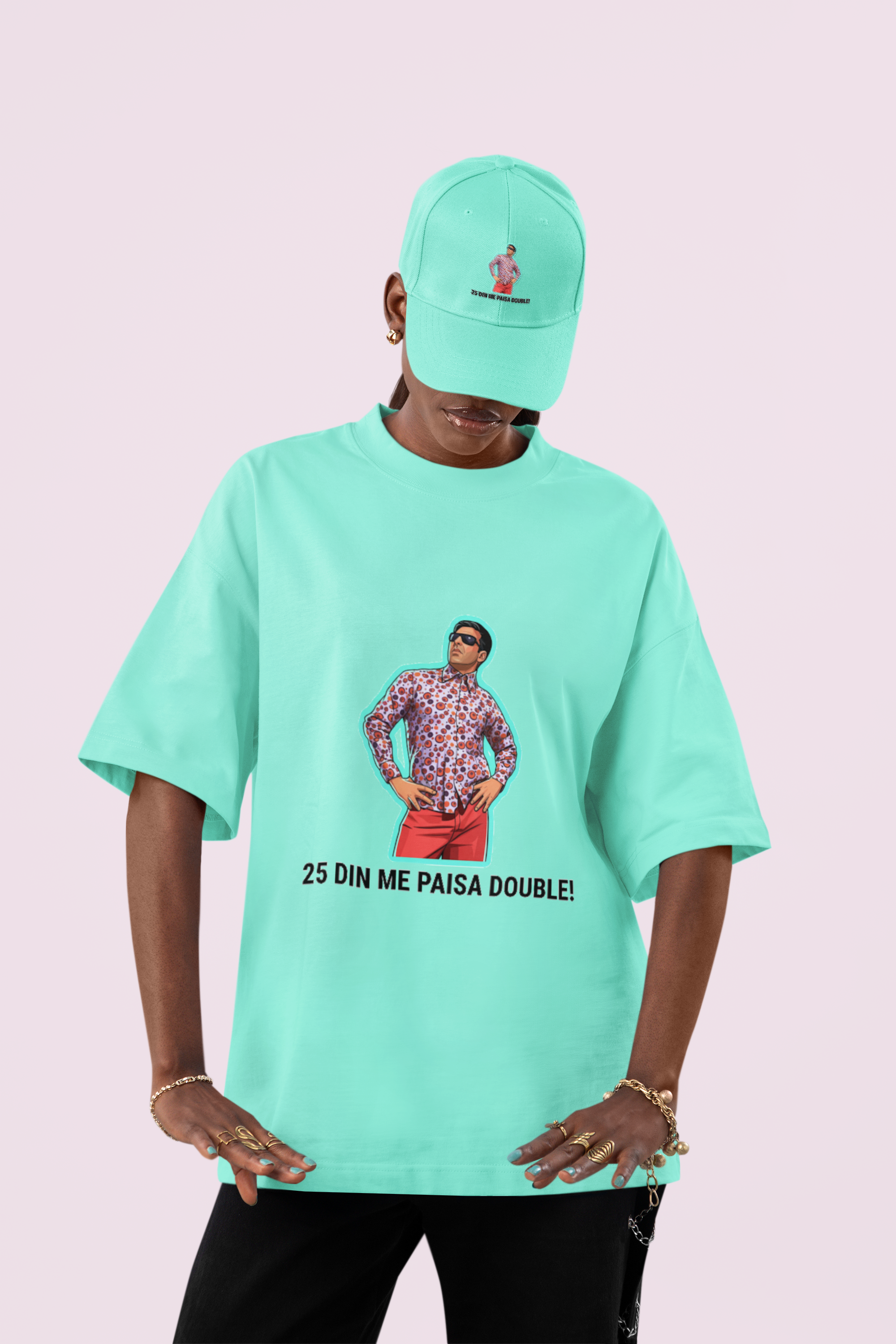 Raju Bhaiyeee Unisex Oversized T-Shirt