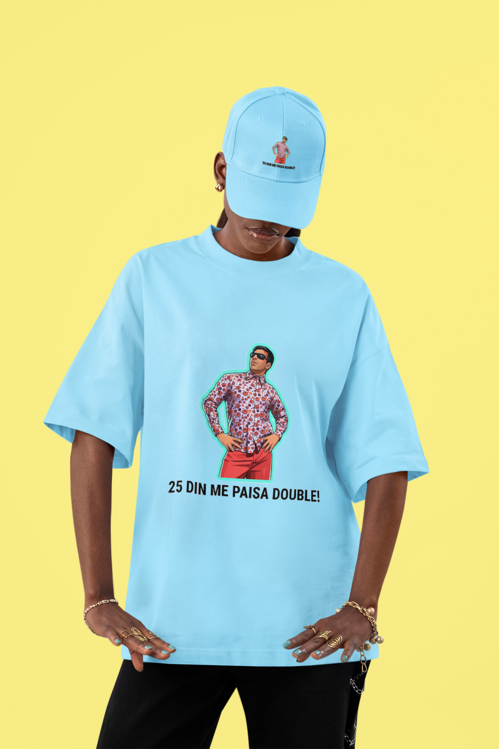 Raju Bhaiyeee Unisex Oversized T-Shirt